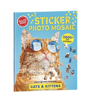 Sticker Photo Mosaic: Cats & Kittens Novelty Klutz