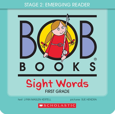 First grade Bob Books sight words flashcards set by Scholastic Inc. for emerging readers, ages 4 and up, paperback, stage 2.