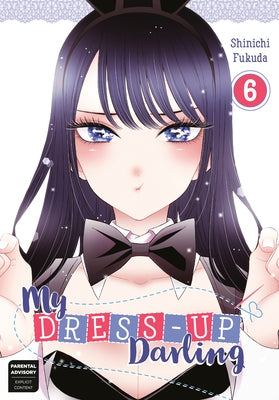 Square Enix Manga My Dress-Up Darling 06 paperback showing the cover with colorful character illustrations.