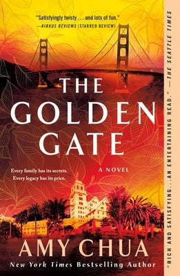 Paperback copy of "The Golden Gate" by Minotaur Books, featuring a cover with a cityscape and golden gate bridge.