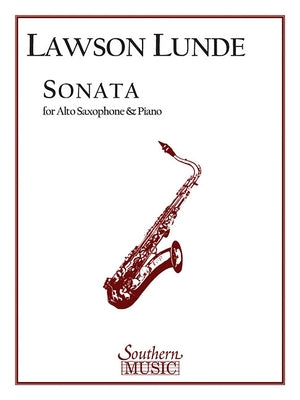 Sonata: Alto Sax Paperback Southern Music Company