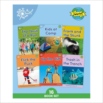 Phonic Books Dandelion World Stages 8-15 (Words with Four Sounds CVCC) by Phonic Books