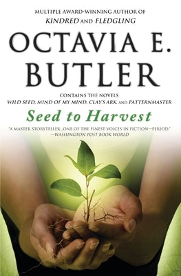 Paperback of "Seed to Harvest" by Grand Central Publishing showing a book cover with gardening and farming illustrations.