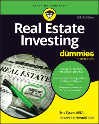 Real Estate Investing for Dummies by Tyson, Eric