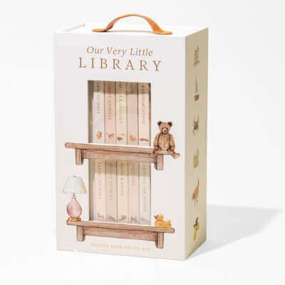 Our Very Little Library Board Book Set: A Foundational Language Vocabulary Board Book Set for Babies Boxed Set Paige Tate & Co