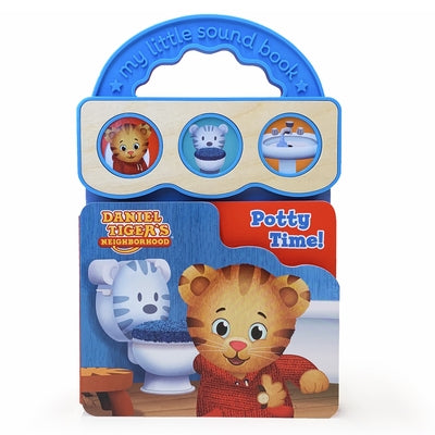 Daniel Tiger Potty Time! board book by Cottage Door Press featuring colorful illustrations for toddlers learning about potty training.