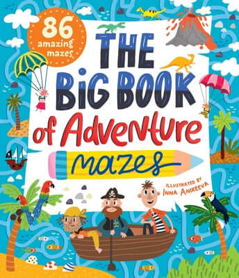 The Big Book of Adventure Mazes Paperback Clever Publishing