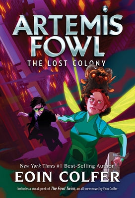 Paperback of Lost Colony, The from Artemis Fowl Book 5 series by Disney Hyperion, showing the book cover with title and author.