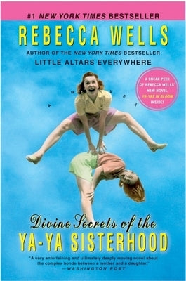 Paperback of Divine Secrets of the YA-YA Sisterhood by Harper Perennial, showing the book cover with colorful artwork and title.