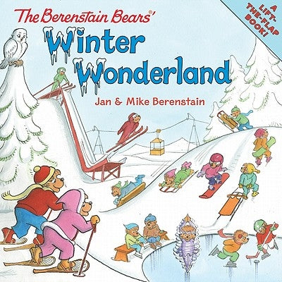 Hardcover of The Berenstain Bears' Winter Wonderland by HarperCollins, featuring colorful winter and holiday illustrations for kids.
