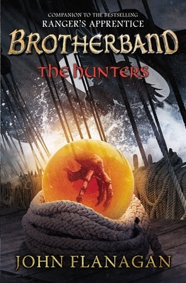 Paperback of "The Hunters" by Viking Books for Young Readers with a colorful cover featuring an adventurous scene.
