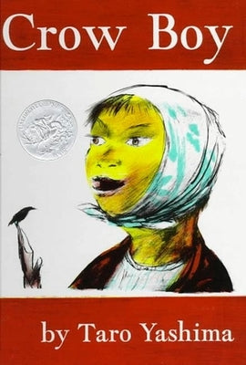 Paperback of Crow Boy by Puffin Books showing the cover with colorful illustration and title text.