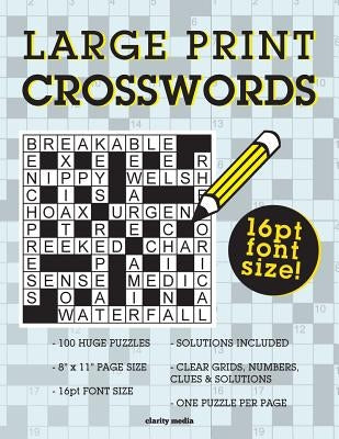 Large Print Crosswords by Media, Clarity