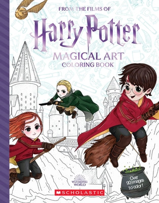 Magical Art Coloring Book (Harry Potter) Paperback Scholastic Inc.