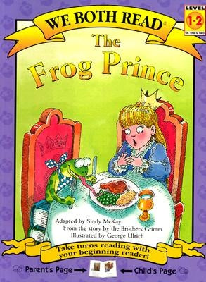 Paperback of "We Both Read - The Frog Prince" by Treasure Bay, featuring colorful illustrated cover with a frog prince and fairy tale scene.