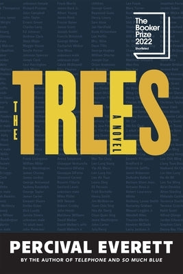 Paperback of "The Trees" by Graywolf Press featuring a cover illustration with trees and a natural landscape scene.