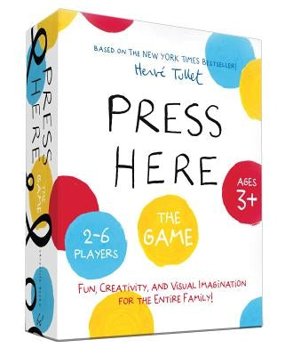 Press Here Game: (Games for Kindergartners, Games for Toddlers, Creative Play for Kids) Board Games Chronicle Books