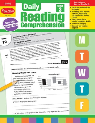 Daily Reading Comprehension, Grade 3 Teacher Edition Paperback Evan-Moor Educational Publishers