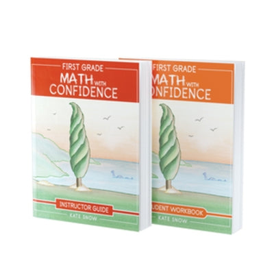 First Grade Math with Confidence Bundle: Instructor Guide & Student Workbook Paperback Well-Trained Mind Press