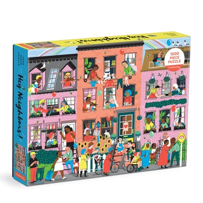 Hey Neighbors! 1000 Piece Family Puzzle Other Galison