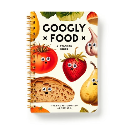 Googly Food Sticker Book Novelty Brass Monkey