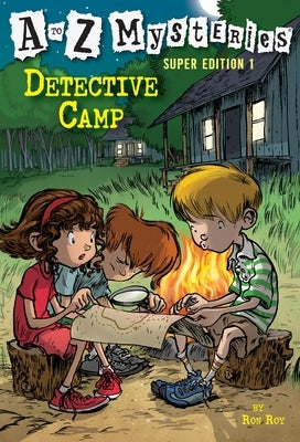 Paperback of A to Z Mysteries Super Edition 1: Detective Camp by Random House Books for Young Readers, showing the book cover.