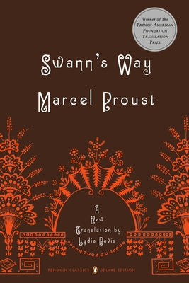 Paperback edition of Swann's Way by Penguin Classics, featuring the book cover with classic design and title text.