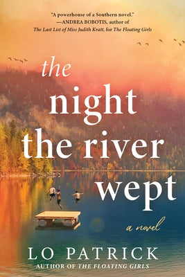 Paperback of "The Night the River Wept" by Sourcebooks Landmark, showing the book cover with dark, atmospheric artwork.