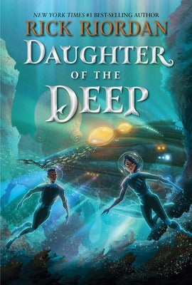 Paperback of Daughter of the Deep by Disney Hyperion featuring a colorful underwater scene with a young girl and marine life.