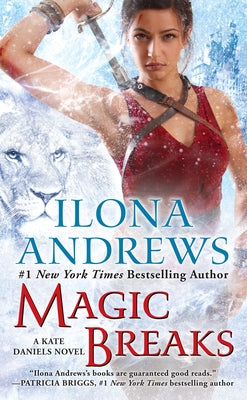 Cover of the mass market paperbound book "Magic Breaks" by Ace Books, showing the book's title and artwork.