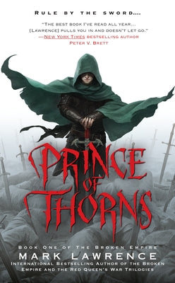 Mass market paperbound copy of Prince of Thorns by Ace Books featuring dark fantasy cover art.