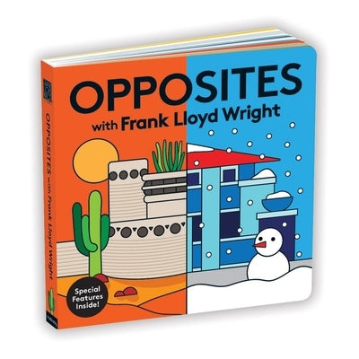 Opposites with Frank Lloyd Wright Board Book Mudpuppy Books