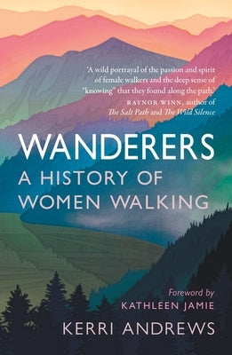 Paperback book titled "Wanderers: A History of Women Walking" by Reaktion Books, featuring a cover image with illustrations.