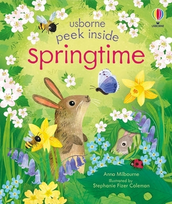 Peek Inside Springtime Board Book Usborne Books