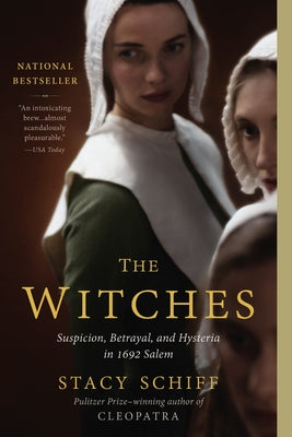 Paperback of The Witches book by Back Bay Books, featuring a cover with historical Salem witch trial imagery and text.
