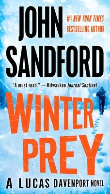 Cover of the mass market paperbound novel Winter Prey by G.P. Putnam's Sons featuring a winter-themed design and suspenseful imagery.