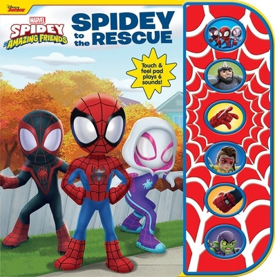 Disney Junior Marvel Spidey and His Amazing Friends: Spidey to the Rescue Sound Book [With Battery] Board Book Pi Kids