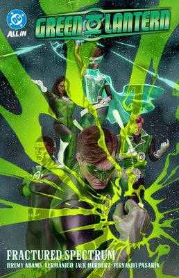 Green Lantern Vol. 5 paperback comic book by DC Comics featuring artwork and cover of Green Lantern in a dynamic pose.