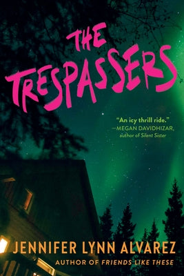 Paperback of "The Trespassers" by Delacorte Press, featuring a cover with an intriguing design and title text.