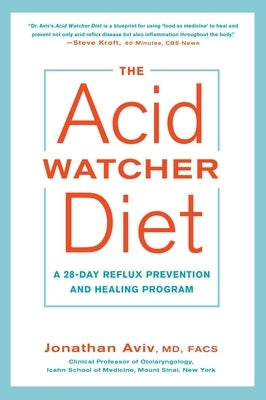 Paperback of The Acid Watcher Diet book by Harmony, featuring a clean cover design focused on reflux prevention and healing.
