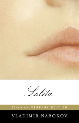 Paperback copy of Lolita by Vintage Books USA, featuring the book cover with literary artwork and title on the front.