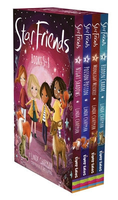 Star Friends 4-Book Boxed Set, Books 5-8: Night Shadows; Poison Potion; Moonlight Mischief; Hidden Charm Paperback Tiger Tales