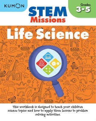 Kumon Stem Missions: Life Science Paperback Kumon Publishing North America