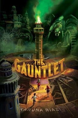 Paperback copy of The Gauntlet novel by Salaam Reads / Simon & Schuster Books for You, featuring the book cover with title and author.
