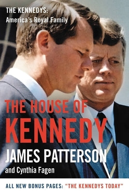 Paperback book titled "The House of Kennedy" by Little Brown and Company, with a cover featuring a detailed design.