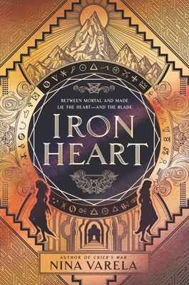 Paperback copy of "Iron Heart" novel by Quill Tree Books, featuring the book cover with title and author details.
