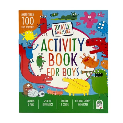 Totally Awesome Activity Book for Boys by Parragon Books