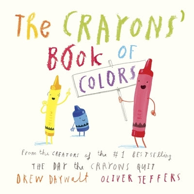 Bright colorful pages from Grosset & Dunlap's The Crayons' Book of Colors board book for children.