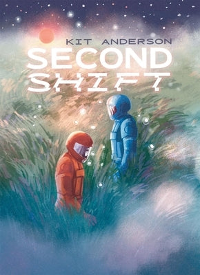 Second Shift paperback book by Avery Hill Publishing, showing the cover with vibrant artwork and title text.