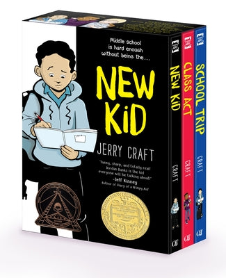 New Kid 3-Book Box Set: A Graphic Novel Collection: New Kid, Class Act, School Trip by Craft, Jerry